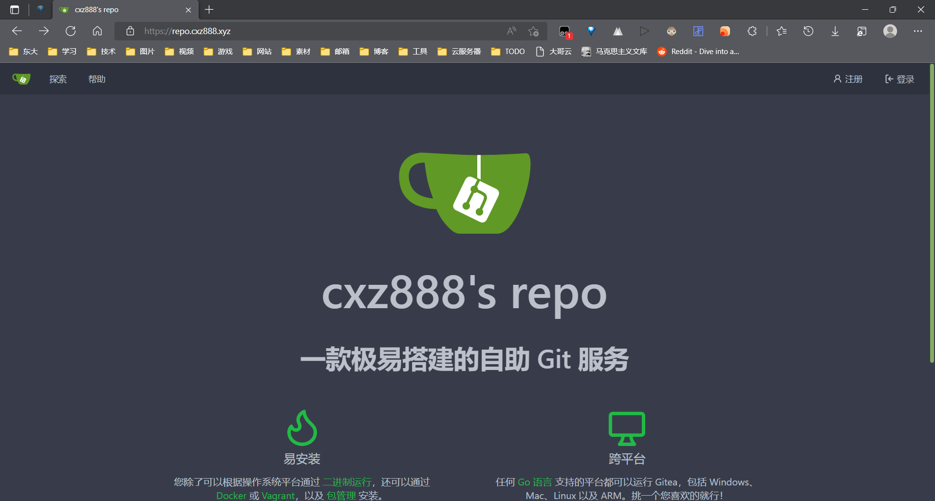 gitea 预览 /images/gitea_preview.png