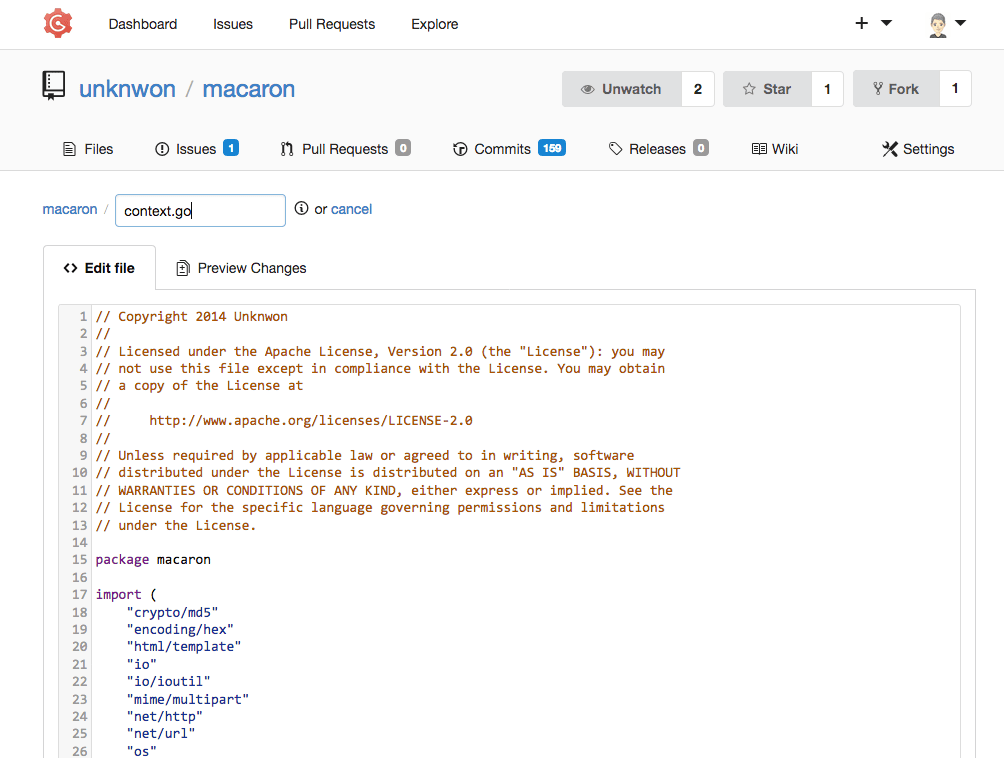 gogs 预览 /images/gogs_preview.png
